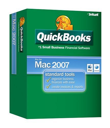 Quickbooks pro 2007 for mac